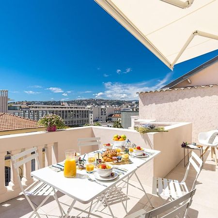 Spitalieri- Sunny Terrace With View -New Apartment Nizza Kültér fotó